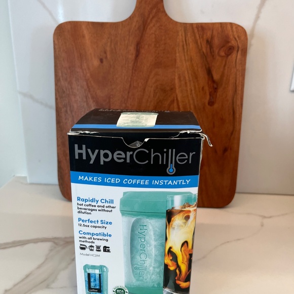 New With Box and Tags HyperChiller Iced Coffee/Beverage Cooler  Mint Green - Picture 3 of 8